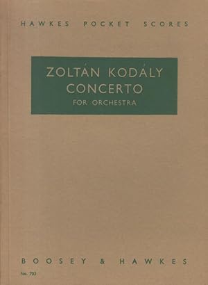 Concerto for Orchestra - Study Score