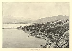 Stora Bay in the Skikda District of Algeria,Antique Historical Print
