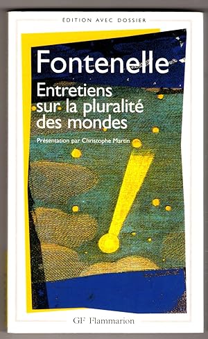 Entretiens sur la pluralite des mondes (French Edition)
