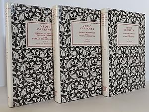 Vedic Variants [ Three Volume Set ] A Study of the Variant Readings in the Repeated Mantras of th...