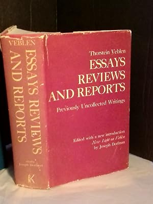 Essays, Reviews and Reports: Previously Uncollected Writings