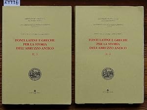 Fonti latine e greche per la storia dell'Abruzzo antico. Vol. 2,1 et 2,2.