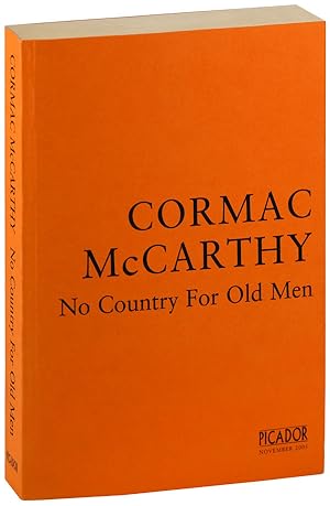 NO COUNTRY FOR OLD MEN - UNCORRECTED PROOF COPY