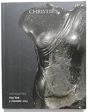 Christie's ANTIQUITIES. New York. 9 December 2015 Christies CATALOGUE