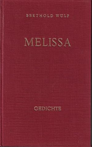 Melissa : Gedichte.