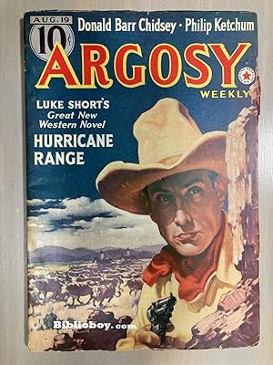 Argosy August 19, 1939 Volume 292 Number 5 ["The Ninth Life"]