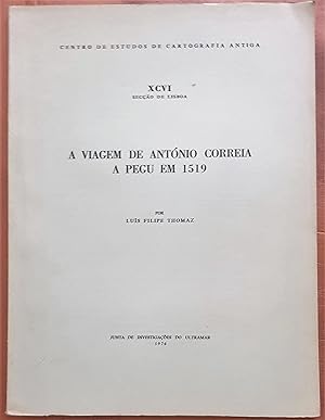 A viagem de Antonio Correia a Pegu em 1519