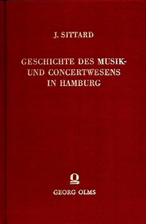 Geschichte des Musik- und Concertwesens in Hamburg vom 14. Jahrhundert bis auf die Gegenwart. (RE...
