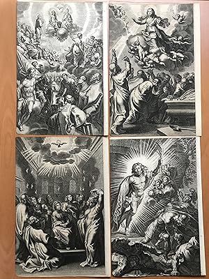 Peter Paul Rubens - Christophe Plantin - Missale Romanum - Ensemble typographique et gravures