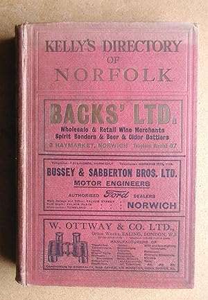 Kellys Directory of Norfolk 1929.