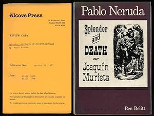 SPLENDOR AND DEATH OF JOAQUIN MURIETA (First UK edition - Bilingual edition - publisher's review ...