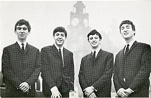 "THE BEATLES" At the Pier Head Liverpool 1962 / Photo Peter KAYE / Carte postale The City of Live...