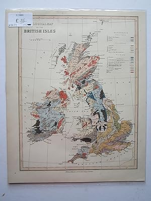 Geological Map of the British Isles.