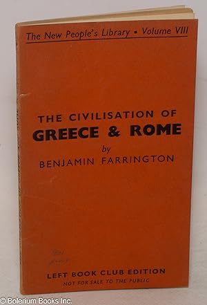 The Civilisation of Greece & Rome