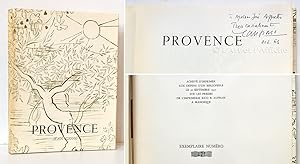 PROVENCE. E.O. num. avec envoi autographe de Jean GIONO.