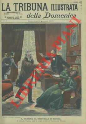 Il dramma al Tribunale di Torino. Il colonnello Fracchia uccide la moglie davanti al Presidente d...