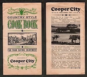 Country Style Cookbook for your Eating Enjoyment Compliments of Cooper City [Florida]