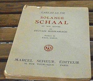 Solange Schaal et son Oeuvre