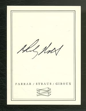 Bookplate Signed by Philip Roth