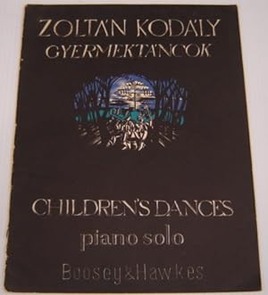 Gyermektancok (children's Dances) For Piano Solo