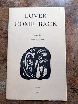 Lover Come Back (SIGNED)