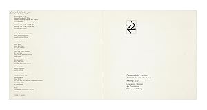 Katalog 5/70: Lawrence Weiner, An Exhibition, Eine Ausstellung (May 1970)