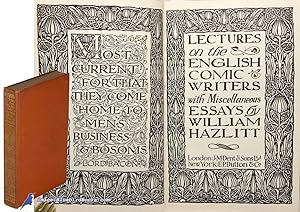 Lectures on English Comic Writers, with Miscellaneous Essays (Everyman's Library #411)