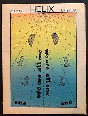 Helix Vol. VIII No. 5 June 19, 1969 We Are All One folding airplane cover