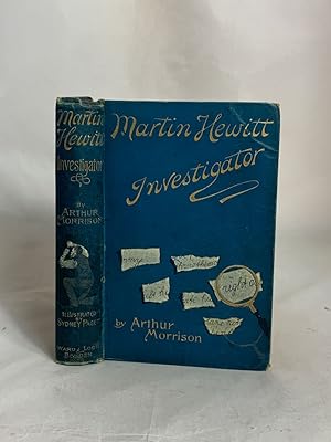 Martin Hewitt, Investigator