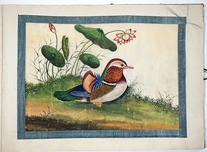 A twelve-leaf album of Chinese export paintings of Birds