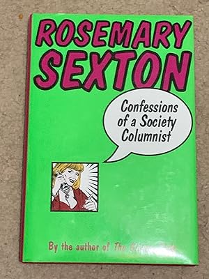 Confessions of a Society Columnist (Inscribed Copy)