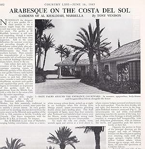 Gardens of Al Khaldiah, Marbella: Arabesque on the Costa del Sol. Several pictures and accompanyi...