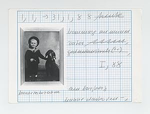 Exhibition postcard: Hanne Darboven (18 April-23 May 1998)