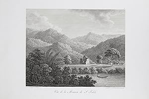 Vue de la Mission de Saint Fidèle - Voyage au Brésil, Dans les années 1815, 1816 et 1817, par S. ...