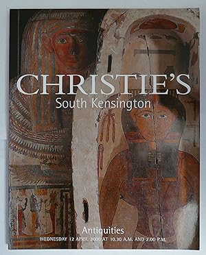 Christie's Antiquities. South Kensington. WEDNESDAY 12 APRIL 2000. CATALOGUE.