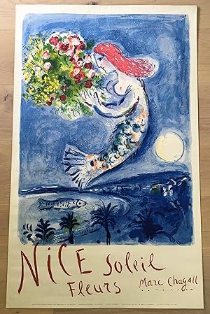 Nice - Soleil - Fleurs. Affiche, Poster