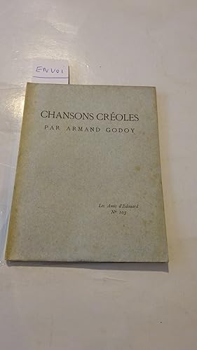CHANSONS CREOLES , LES AMIS D'EDOUARD N° 105