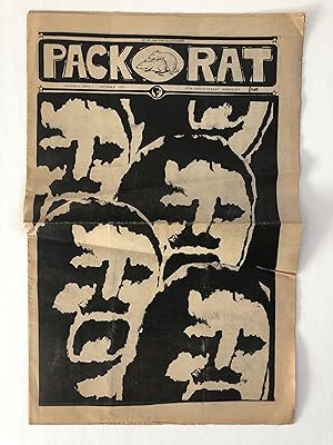 PACK RAT Radical Berkeley Student Black Panthers Newspaper 1969 Volume 1 Number 1