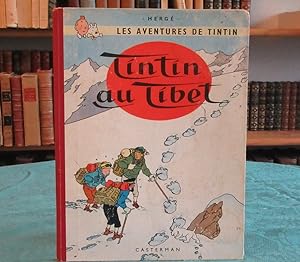 Tintin au Tibet. (Dos rouge, B29) - Édition originale