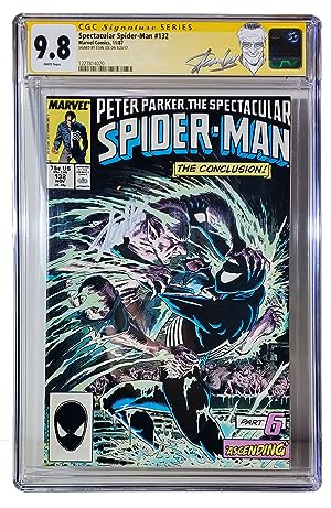 Spectacular Spider-Man #132 CGC Signature Series 9.8 Signed by Stan Lee