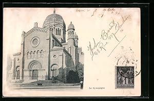 Ansichtskarte Dijon, La Synagogue