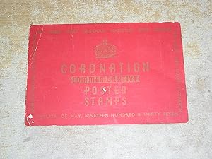 Coronation Commemorative Poster Stamps 12th May 1937 King George VI and Queen Elizabeth