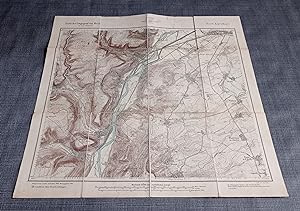 Karte der umgegend von Metz in vier Blättern - Blatt III : Ars a./d. Mosel