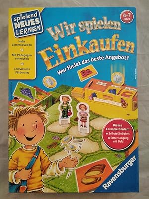 Spielend NEUES Lernen - Wir spielen Einkaufen [Lernspiel]. Achtung: Nicht geeignet für Kinder unt...