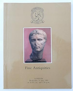 Christie's Fine Antiquities. Wednesday 13 July 1983. CATALOGUE