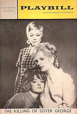Playbill: The Killing of Sister George (Studebaker Theater, Chicago)