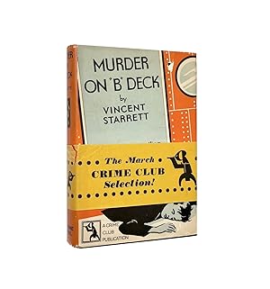 Murder on "B" Deck Signed Vincent Starrett