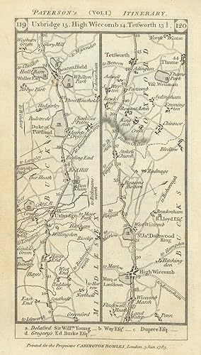 [London to Oxford, Worcester & Radnor, continued to Llanymddovry] : Southall - Hillingdon - Uxbri...