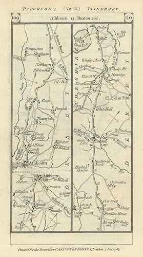 [London to Northampton, Derby and Manchester, commencing at Hockliffe, in the Chester Road] : Ash...