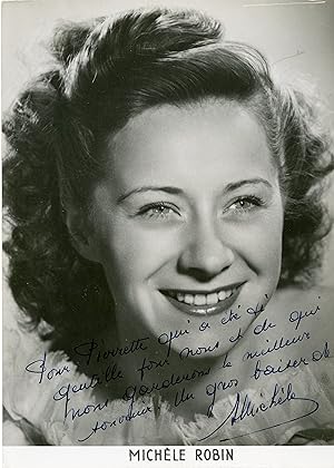 "Michèle ROBIN" Photo originale dédicacée
